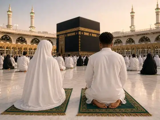 Prière face à la Kaaba